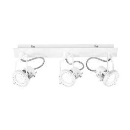 INTEC Tache GU10 TECHNO 230V 5W 400lm 2700K Blanc - SPOT-TECHNO-3 BCO