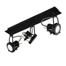 INTEC Tache GU10 TECHNO 230V 5W 400lm Noir - SPOT-TECHNO-3 NER