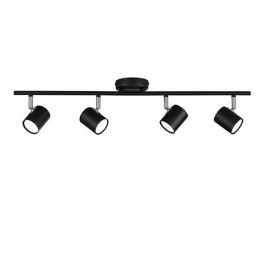 INTEC Tache GU10 ZERO 230V 5W 400lm 4000K Noir - SPOT-ZERO-4 NER