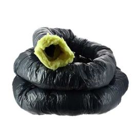 Gaine VMC isolée souple en PVC L6m D80mm - 61008006