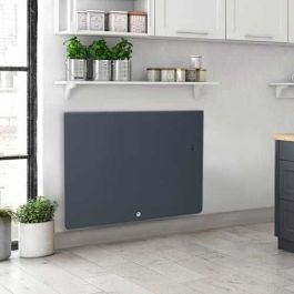 THERMOR Equateur 4 Radiateur connecté inertie double technologie horizontal ardoise 1500W - 427246