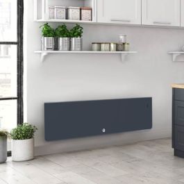 THERMOR Equateur 4 Radiateur connecté inertie double technologie plinthe ardoise 1500W - 427254