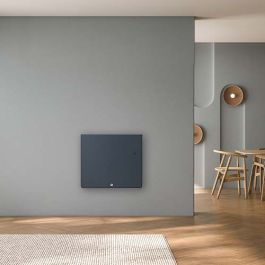 THERMOR Equateur 5 radiateur connecté inertie double technologie horizontal ardoise 1000W - 428395