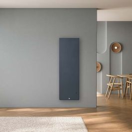 THERMOR Equateur 5 radiateur connecté inertie double technologie vertical ardoise 1000W - 428407