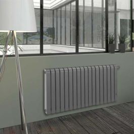 THERMOR Mythik Radiateur connecté chaleur douce horizontal gris roche 1500W - 460154