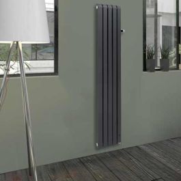 THERMOR Mythik Radiateur connecté chaleur douce vertical ardoise 1250W - 460253