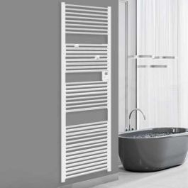 THERMOR Riva 4 Sèche-serviettes électrique blanc satin 1000W - 471258