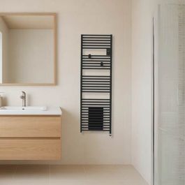 THERMOR Riva 5 Sèche-serviettes connecté avec soufflerie 1750W noir carbone - 471640