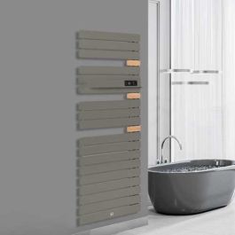 THERMOR Allure 3 classique Sèche-serviettes électrique connecté roche 750W mât à droite - 483235