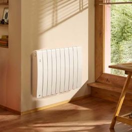 THERMOR Bilbao 4 Radiateur chaleur douce connecté horizontal 1500W blanc brillant - 493825