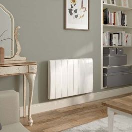 THERMOR Bilbao 3 Radiateur connecté à inertie fluide horizontal blanc 1250W - 493841