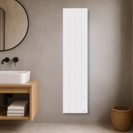 THERMOR Bilbao 4 Radiateur chaleur douce connecté vertical 1800W blanc brillant - 494834