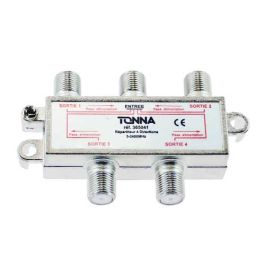 TONNA Répartiteur 4 sorties à connecteurs F - 365041