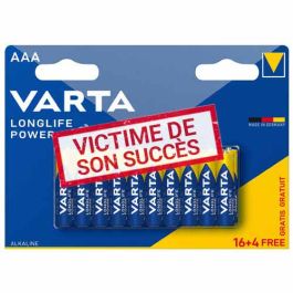 VARTA 16+4 Piles alcaline gratuites Longlife Power 1,5V LR03-AAA - 4903121495
