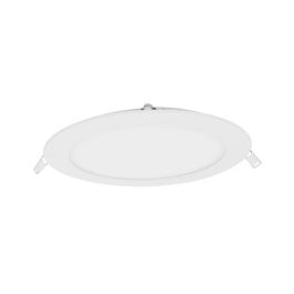 VISION-EL Plafonnier LED 230V 12W 850lm 4000K 170mm blanc - 77551