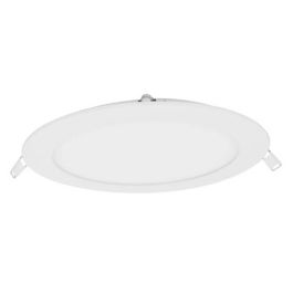 VISION-EL Plafonnier LED 230V 18W 1320lm 4000K 223mm blanc - 77571