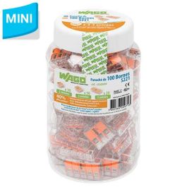 WAGO S221 100 mini bornes de connexion rapide 2, 3 et 5 entrées pour fils souples et rigides