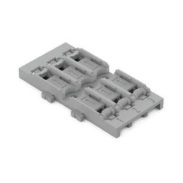 Wago Lot de 5 supports de fixation 3 voies à visser pour S221 InLine à levier - 221-2523