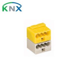 WAGO KNX Borne de bus 2 pôles jaune et blanc - 243-212