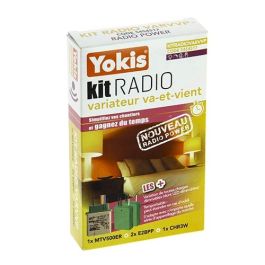 YOKIS Power Kit radio variation va et vient 1 télévariateur et 2 émetteurs radio - KITRADIOVARVVP