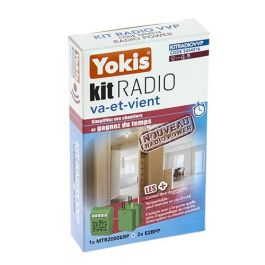 YOKIS Power Kit radio va et vient 1 télérupteur et 2 émetteurs radio - KITRADIOVVP