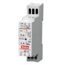 YOKIS Power Micro-module volet roulant 2A 250VA monophasé radio modulaire avec antenne extérieur - MVR500MRPX