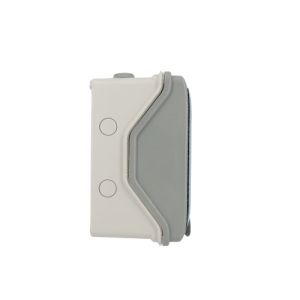 tableau électrique étanche Legrand Plexo 1 rangée 4 modules - vue de côté