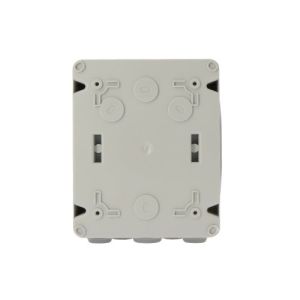 Coffret étanche nu LEGRAND Plexo 1 rangée 6 modules - vue de dos