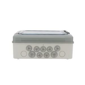 Coffret étanche nu LEGRAND Plexo 1 rangée 12 modules - vue de dessous