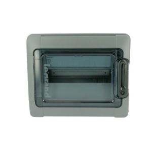 Coffret étanche nu LEGRAND Plexo 1 rangée 12 modules - vue de face