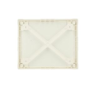 Tableautin blanc LEGRAND 1 module 250x300x35mm - vue de dos