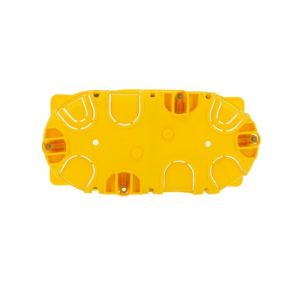 Boite encastrement double Legrand Batibox pour cloison sèche D67 P50 E71 - vue de dos
