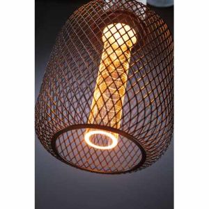 Zoom sur l'ampoule LED Paulmann Metallic Glow