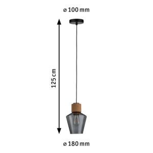 Dimensions suspension Paulmann Neordic Edla