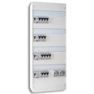LEGRAND Drivia Tableau électrique prééquipé 4 rangées