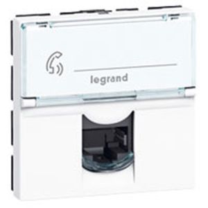 LEGRAND Mosaic Prise Télécom RJ45 CAT5e FTP
