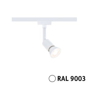 spot sur rail LED Paulmann Urail blanc RAL 9003