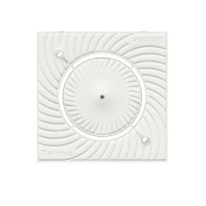 ALDES Kit bouche autoréglable ColorLINE D80 blanc - image de face