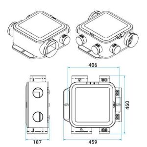 Groupe VMC EasyHOME simple flux autoréglable