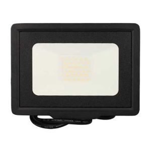Projecteur LED Kali Arlux noir extra plat - vue de face