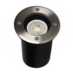 ARLUX Spot LED extérieur encastré de sol rond Tulip