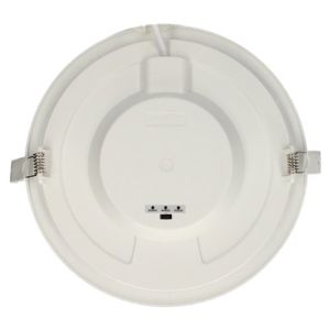 Downlight LED extra plat à encastrer Arlux Saturn gris - vue arrière du produit