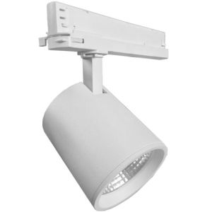 Spot LED sur rail Arlux Track Light 45° 230V 42W 4000lm 4000K blanc