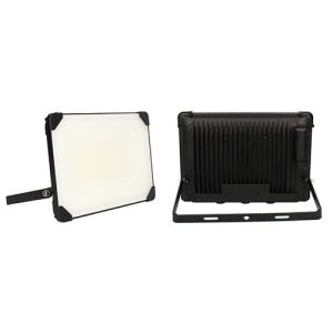 projecteur LED Arlux Kreon noir - vue de profil et de dos