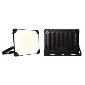 projecteur LED Arlux Kreon 50W coloris noir - vue de profil et de dos
