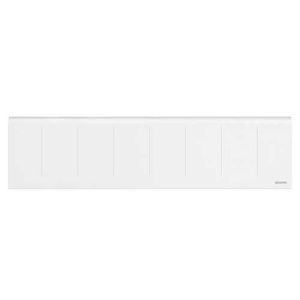 chauffage à inertie fonte plinthe blanc 1000W ATLANTIC Nirvana