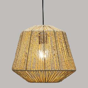 Suspension Jily en corde naturelle D29 d'Atmosphera