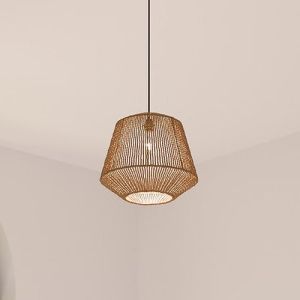 suspension Jily en corde naturelle D29 d'Atmosphera - photo d'ambiance