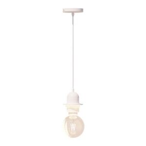 Cordon électrique Atmosphera blanc L80 cm ampoule non incluse