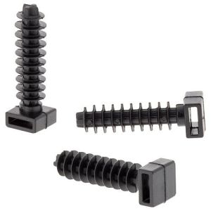 Embrases à chevilles noires 10x40,5mm Batilec